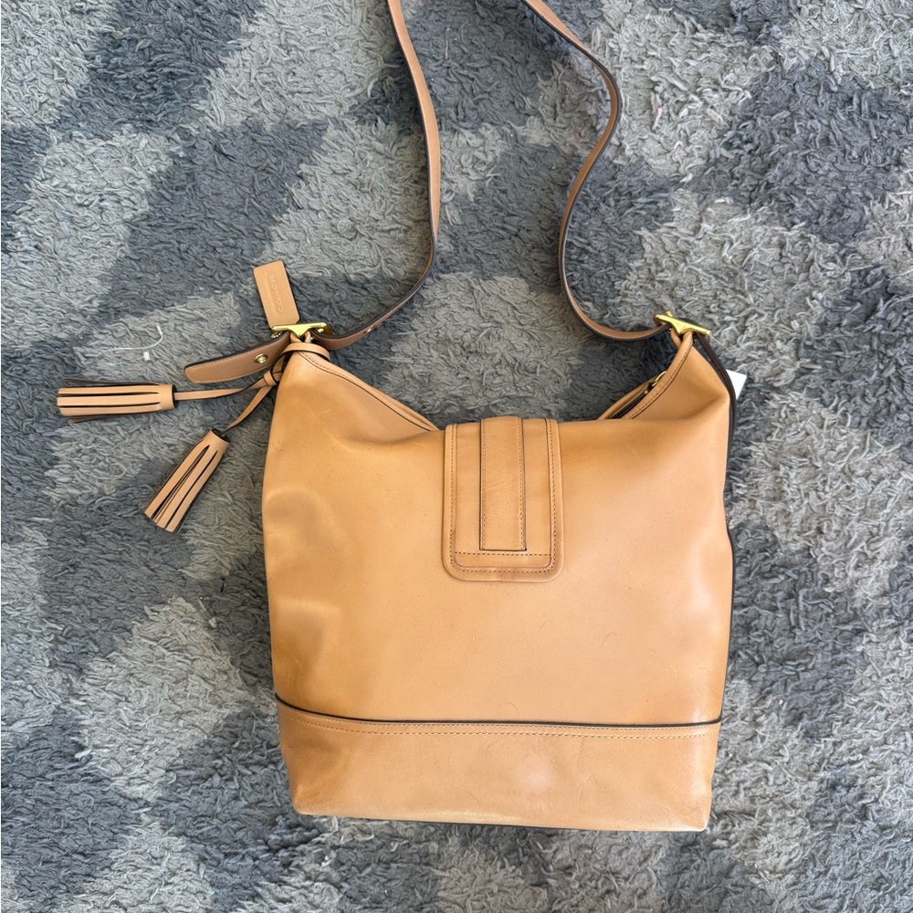 Coach LEGACY LARGE DOG LEASH DUFFLE 23420 | REED KRAKOFF ERA | SAND LEATHER 2013 - Picture 10 of 16